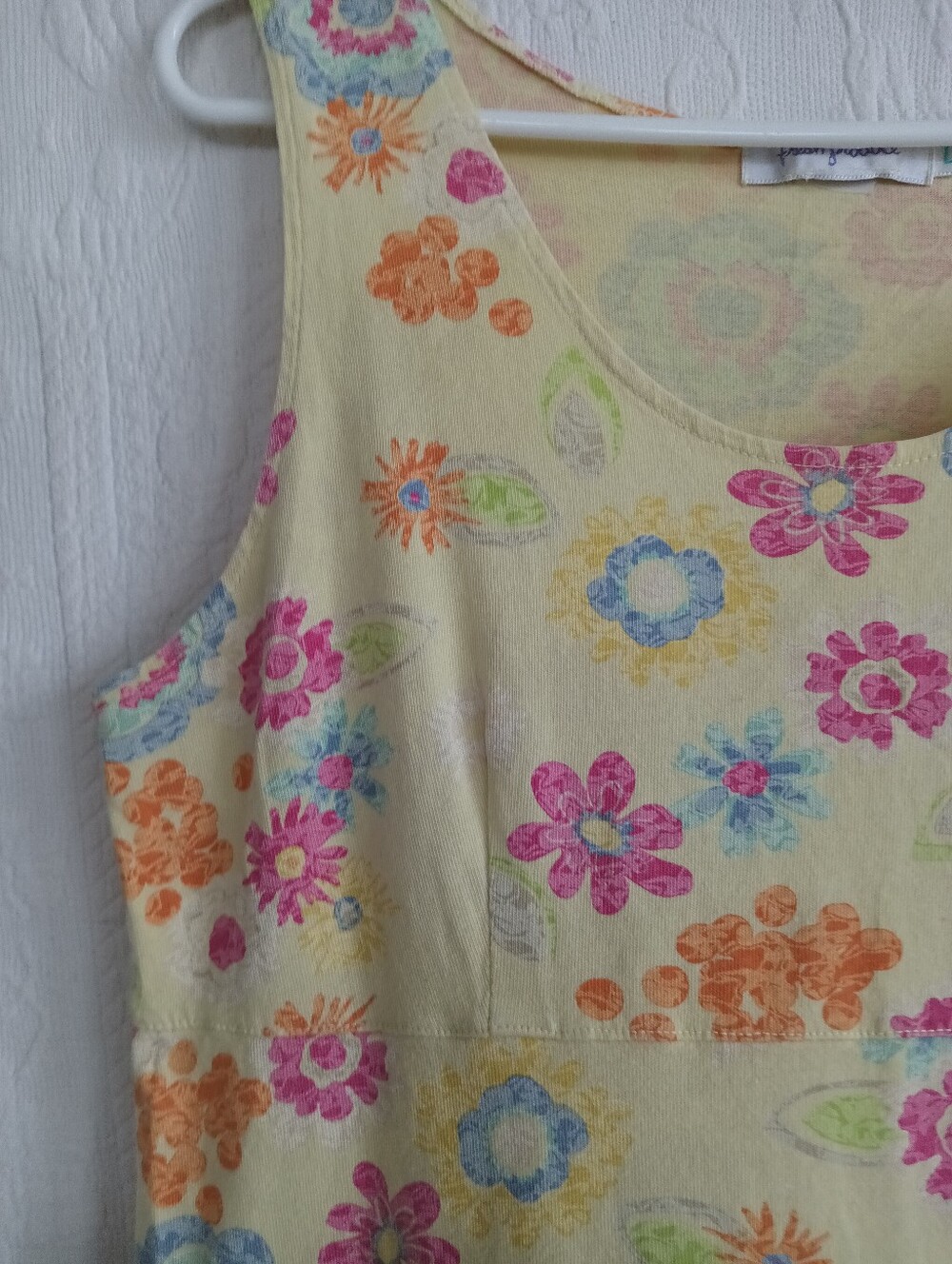 fresh produce Flirty Yellow Summer Dress Soft Lightweight Comfy Casual Colorful - Picture 3 of 8